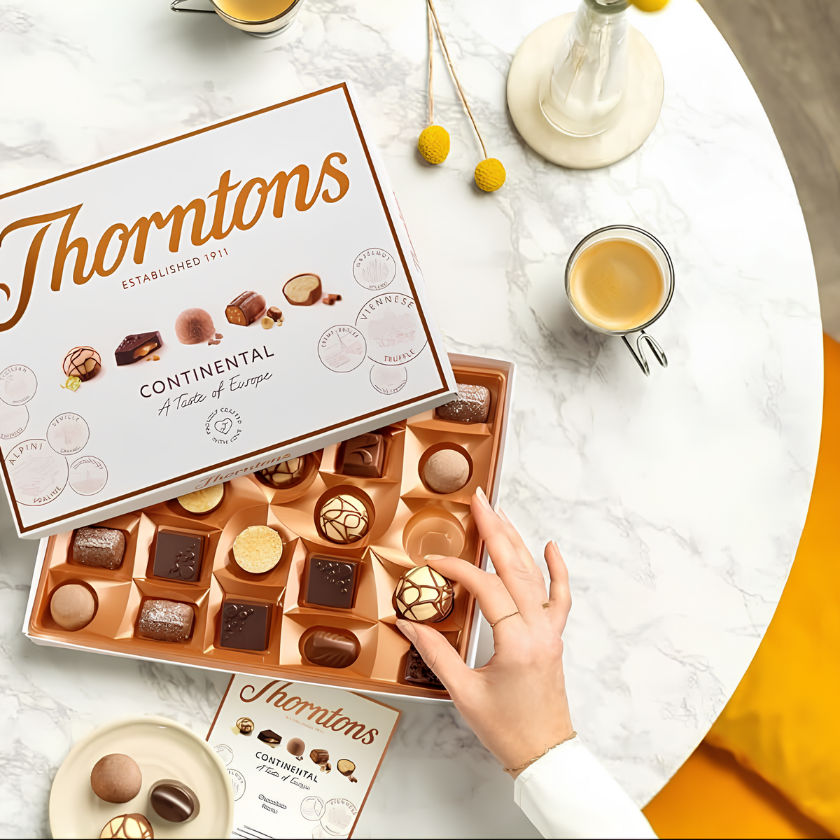 Thorntons Continental Chocolate Collection Gift Box 131g
