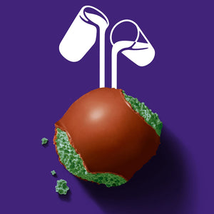 Cadbury Dairy Milk Bubbly Mint Chocolate Bar 160g