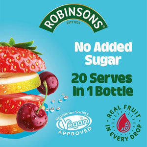 Robinsons Orange No Added Sugar Squash - 1L