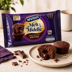 McVitie’s Melt in the Middle Chocolatey Mini Puds 6 Pack 162g