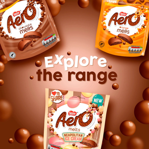 Nestlé Aero Milk Chocolate Melts Pouch - 92g