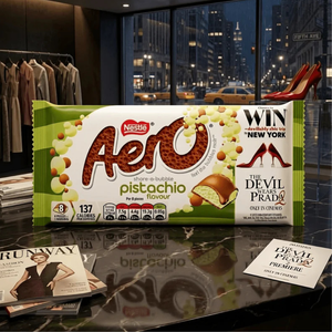 Aero Pistachio Flavour Chocolate Bar - 90g