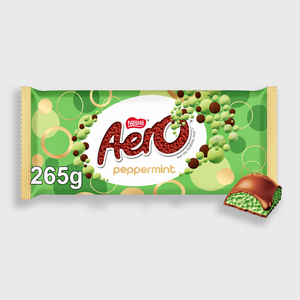 Aero Peppermint Milk Chocolate Sharing Bar 265g