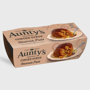 Aunty’s Ginger Syrup Steamed Puds - 2 × 95g