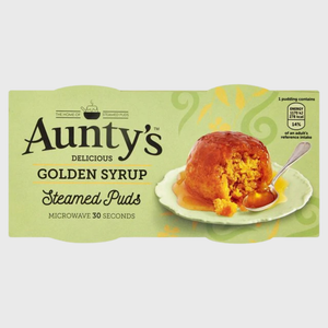 Aunty’s Golden Syrup Steamed Puds - 2 × 95g