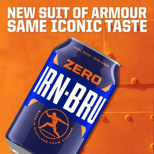 Barr’s IRN-BRU Zero Sugar Can 330ml