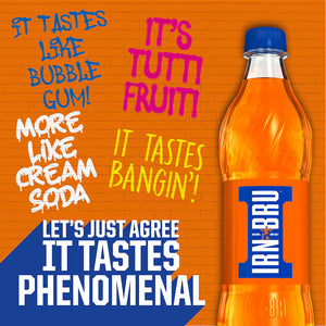 Barr’s Irn Bru Soft Drink 500ml Bottle
