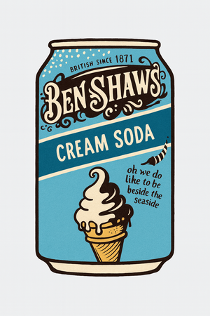 Ben Shaws Cream Soda - 330ml