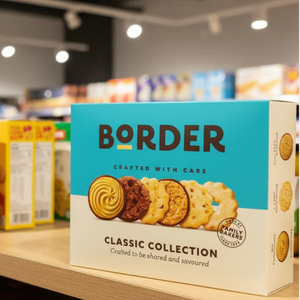 Border Classic Biscuit Collection Gift Box 400g