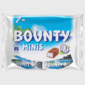 Bounty Chocolate Bar Minis 7 pack - 227g
