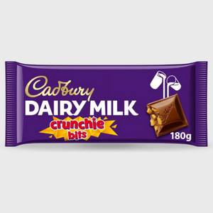 Cadbury Dairy Milk Crunchie Bits Chocolate Bar - 180g