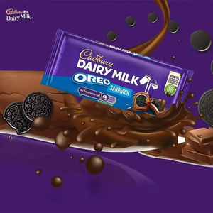 Cadbury Dairy Milk Oreo Sandwich Chocolate Bar - 96g