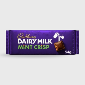 Cadbury Dairy Milk Mint Crisp Chocolate Bar - 54g