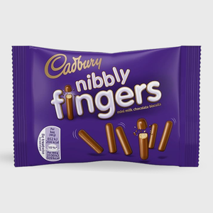 Cadbury Nibbly Fingers Milk Chocolate Mini Biscuits - 40g