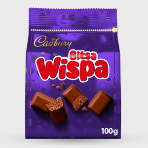 Cadbury Bitsa Wispa Milk Chocolate Bites 100g
