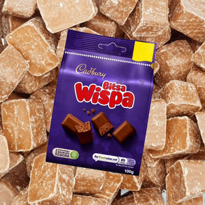 Cadbury Bitsa Wispa Milk Chocolate Bites 100g