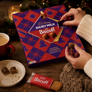 Cadbury Dairy Milk Biscoff Chunk Advent Calendar 236g