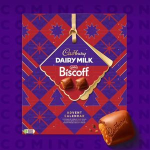 Cadbury Dairy Milk Biscoff Chunk Advent Calendar 236g