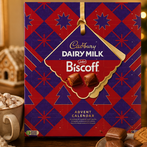 Cadbury Dairy Milk Biscoff Chunk Advent Calendar 236g