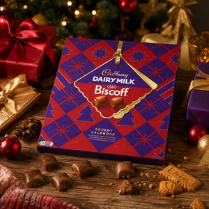 Cadbury Dairy Milk Biscoff Chunk Advent Calendar 236g