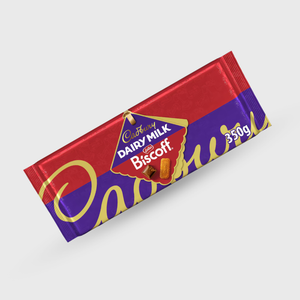 Cadbury Dairy Milk Biscoff Large Gifting Chocolate Bar - 350g