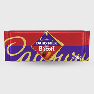 Cadbury Dairy Milk Biscoff Large Gifting Chocolate Bar - 350g