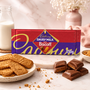 Cadbury Dairy Milk Biscoff Large Gifting Chocolate Bar - 350g