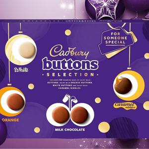 Cadbury Dairy Milk Buttons Chocolate Selection Box 340g