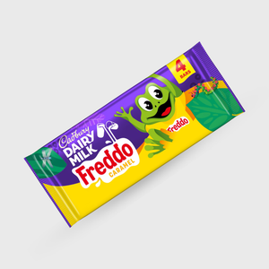 Cadbury Dairy Milk Caramel Freddo Chocolate Bar Multipack - 4x18g