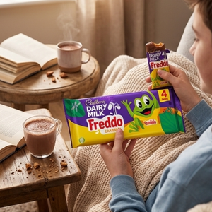 Cadbury Dairy Milk Caramel Freddo Chocolate Bar Multipack - 4x18g