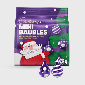 Cadbury Dairy Milk Chocolate Christmas Tree Decorations 72g