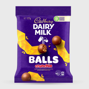 Cadbury Dairy Milk Crunchie Milk Chocolate Honeycomb Balls 127g