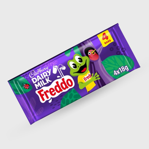 Cadbury Dairy Milk Freddo Chocolate Bar Multipack - 4x18g