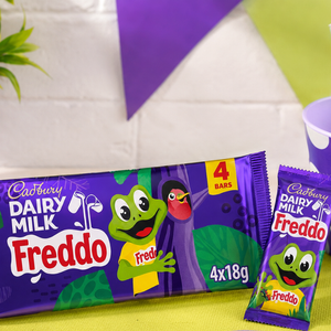 Cadbury Dairy Milk Freddo Chocolate Bar Multipack - 4x18g