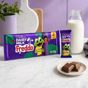 Cadbury Dairy Milk Freddo Chocolate Bar Multipack - 4x18g