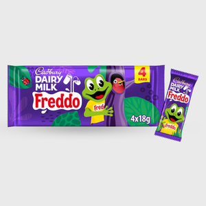 Cadbury Dairy Milk Freddo Chocolate Bar Multipack - 4x18g