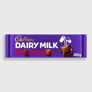 Cadbury Dairy Milk Fruit & Nut Chocolate Large Bar 280g