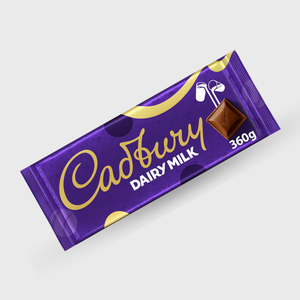 Cadbury Dairy Milk Large Chocolate Gifting Bar - 360g