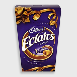 Cadbury Eclairs Gift Box Carton 300g