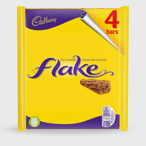 Cadbury Flake Chocolate Bar 4 Pack (4 × 20g / 80g total)