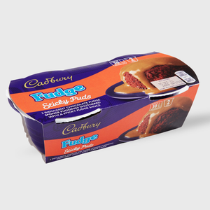Cadbury Fudge Sticky Puds - 2 × 95g