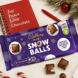 Cadbury Mini Snowballs Chocolate Large Bar 350g