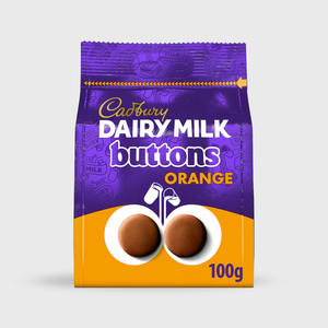Cadbury Orange Giant Buttons - 100g