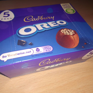 Cadbury Oreo Chocolate Eggs with Oreo Filling - 5pk 155g