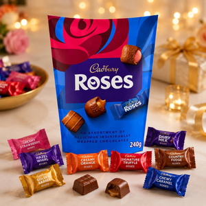 Cadbury Roses Assorted Chocolates Gift Box Carton 240g