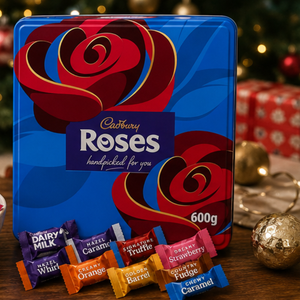 Cadbury Roses Assorted Chocolates Tin 600g