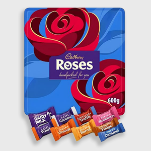 Cadbury Roses Assorted Chocolates Tin 600g