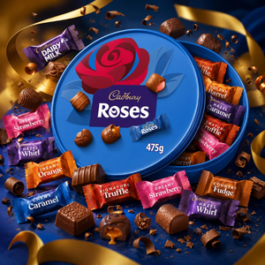 Cadbury Roses Assorted Chocolates Tub 475g