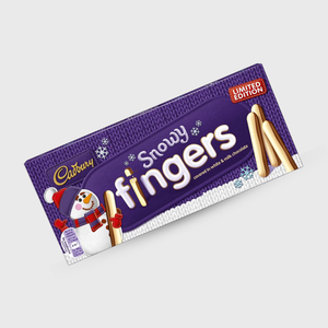 Cadbury Snowy Fingers Chocolate Biscuits 115g