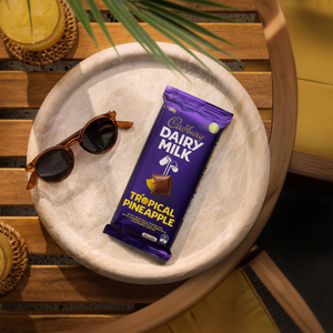 Cadbury Tropical Pineapple Chocolate Bar - 180g